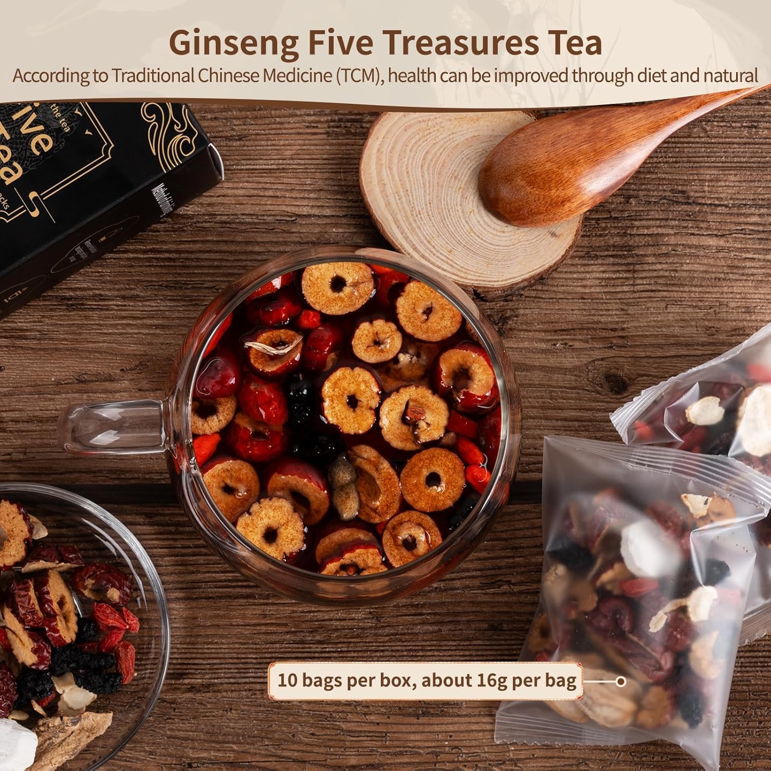 ginseng eight treasure tea